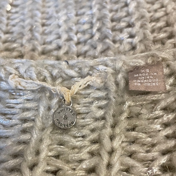 Elegant Women’s Knit Sweater in Mint w/ Sequins by Knitted & Knotted - Picture 2 of 6